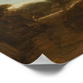 Rembrandt - Stenen Brug Poster (Hoek)