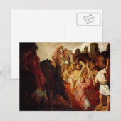 Rembrandt - Steniging van de heer Stephen Briefkaart (Voorkant / Achterkant)