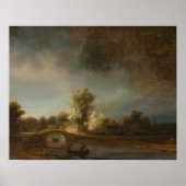 Rembrandt Stone-brug Poster (Voorkant)