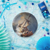 Rembrandt Storm op het Meer van Galilea Papieren Bordje (Feest)