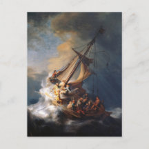 Rembrandt Storm Zee van het Schilderen van Galilea