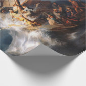 Rembrandt Storm Zee van het Schilderen van Galilea Cadeaupapier (Hoek)