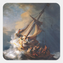 Rembrandt Storm Zee van het Schilderen van Galilea