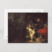 Rembrandt Susanna en de Elders Briefkaart (Voorkant / Achterkant)