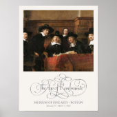 Rembrandt Syndics van de Drapers' Guild Schilderen Poster (Voorkant)