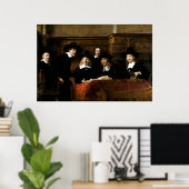 Rembrandt: Syndics van de Trekkengids Poster (Thuiskantoor)