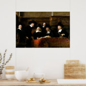 Rembrandt: Syndics van de Trekkengids Poster (Keuken)
