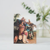 Rembrandt - The Baptism of the Eunuch, Briefkaart (Staand voorkant)