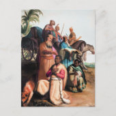 Rembrandt - The Baptism of the Eunuch, Briefkaart (Voorkant)