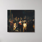 Rembrandt The Night Watch Canvas Afdruk (Voorkant)
