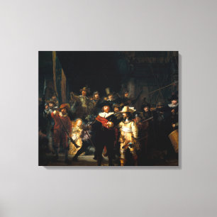 Rembrandt The Night Watch Canvas Afdruk