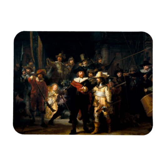 Rembrandt The Night Watch Magneet (Horizontaal)