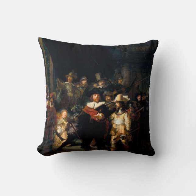 Rembrandt The Night Watch Sierkussen (Voorkant)