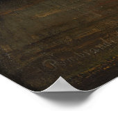 Rembrandt - Titus aan zijn bureau Poster (Hoek)