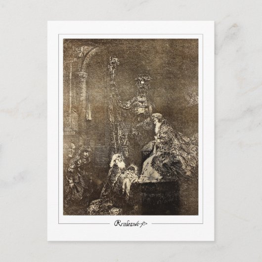 Rembrandt van Rijn #105 - Fijne Kunst Briefkaart (Voorkant)