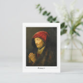 Rembrandt van Rijn #10 - Fine Art Briefkaart (Staand voorkant)