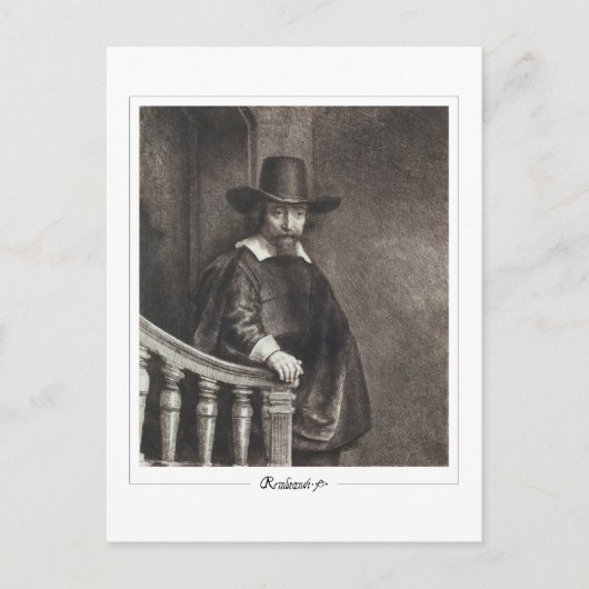 Rembrandt van Rijn #129 - Fijne Kunst Briefkaart (Voorkant)