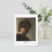 Rembrandt van Rijn #18 - Fine Art Briefkaart (Staand voorkant)