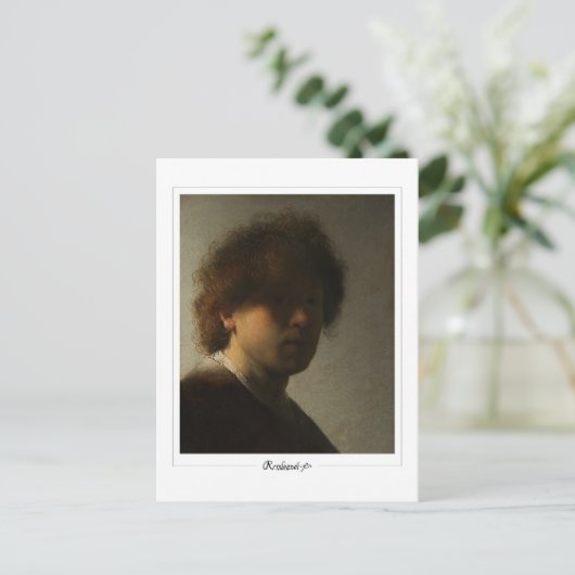 Rembrandt van Rijn #18 - Fine Art Briefkaart (Staand voorkant)