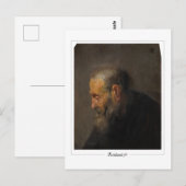 Rembrandt van Rijn #19 - Fine Art Briefkaart (Voorkant / Achterkant)