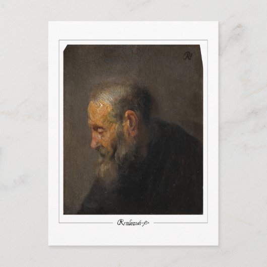 Rembrandt van Rijn #19 - Fine Art Briefkaart (Voorkant)
