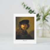 Rembrandt van Rijn #24 - Fine Art Briefkaart (Staand voorkant)