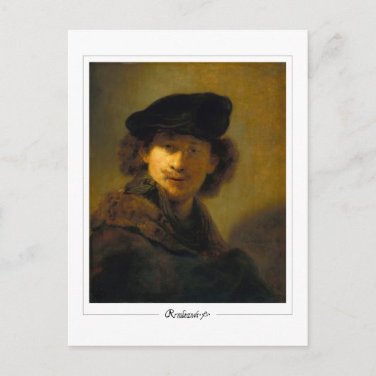 Rembrandt van Rijn #24 - Fine Art Briefkaart (Voorkant)