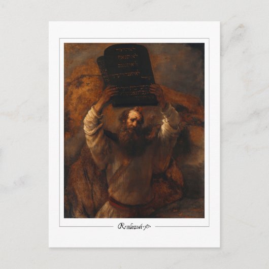 Rembrandt van Rijn #25 - Fine Art Briefkaart (Voorkant)