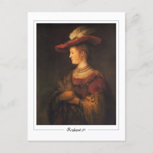 Rembrandt van Rijn #27 - Fine Art Briefkaart