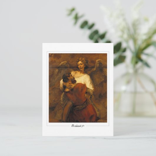 Rembrandt van Rijn #31 - Fine Art Briefkaart (Staand voorkant)