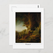 Rembrandt van Rijn #32 - Fine Art Briefkaart (Voorkant / Achterkant)