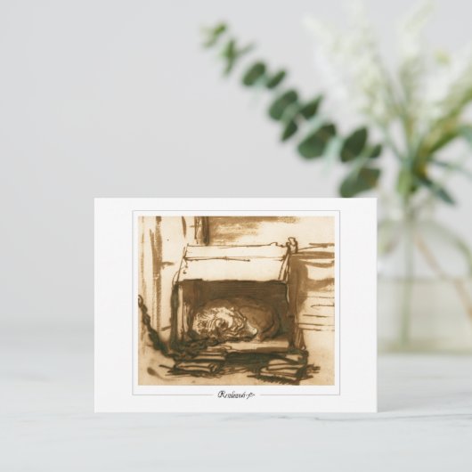 Rembrandt van Rijn #431 - Fijne Kunst Briefkaart (Staand voorkant)