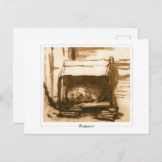 Rembrandt van Rijn #431 - Fijne Kunst Briefkaart (Voorkant / Achterkant)