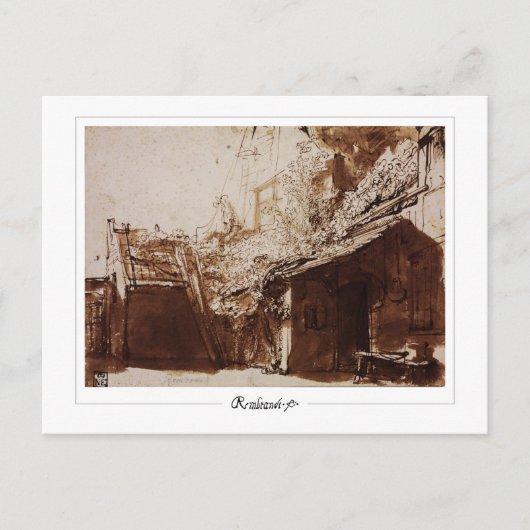 Rembrandt van Rijn #464 - Fijne Kunst Briefkaart (Voorkant)