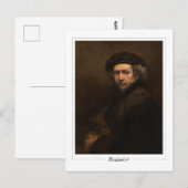 Rembrandt van Rijn #543 - Fine Art Briefkaart (Voorkant / Achterkant)