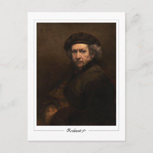 Rembrandt van Rijn #543 - Fine Art Briefkaart (Voorkant)