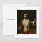 Rembrandt van Rijn #563 - Fine Art Briefkaart (Voorkant / Achterkant)