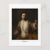 Rembrandt van Rijn #563 - Fine Art Briefkaart (Voorkant)