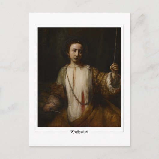 Rembrandt van Rijn #563 - Fine Art Briefkaart (Voorkant)
