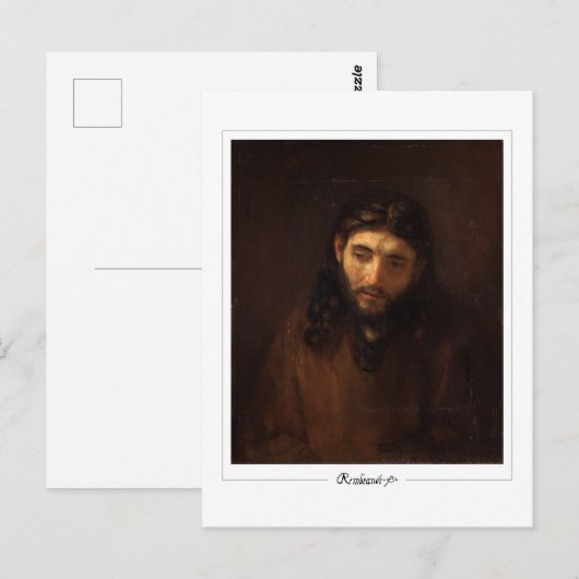 Rembrandt van Rijn #573 - Fine Art Briefkaart (Voorkant / Achterkant)