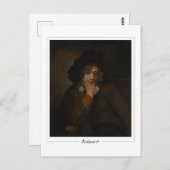 Rembrandt van Rijn #597 - Fijne Kunst Briefkaart (Voorkant / Achterkant)