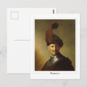 Rembrandt van Rijn #5 - Fine Art Briefkaart (Voorkant / Achterkant)
