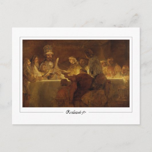 Rembrandt van Rijn #615 - Fijne Kunst Briefkaart (Voorkant)