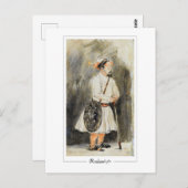 Rembrandt van Rijn #670 - Fine Art Briefkaart (Voorkant / Achterkant)