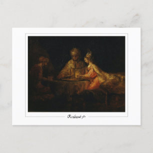 Rembrandt van Rijn #70 - Fine Art Briefkaart