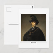 Rembrandt van Rijn #713 - Fine Art Briefkaart (Voorkant / Achterkant)