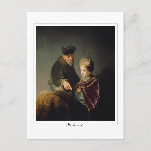 Rembrandt van Rijn #9 - Kunst Briefkaart (Voorkant)