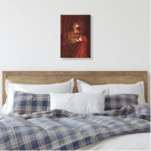 Rembrandt van Rijn - Alexander de Grote Canvas Afdruk (Insitu (Slaapkamer))