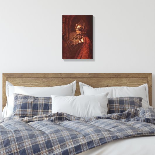 Rembrandt van Rijn - Alexander de Grote Canvas Afdruk (Insitu (Slaapkamer))