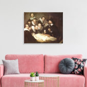 Rembrandt van Rijn - De anatomieles Canvas Afdruk (Insitu (Woonkamer))